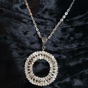 Sparkly Silver Necklace